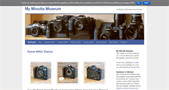 Desktop Screenshot of my-minolta-museum.info